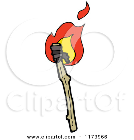 450x470 Tiki Torch Clipart