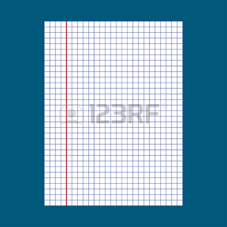 450x450 Yellow Lined Paper. School Notebook Paper Royalty Free Cliparts