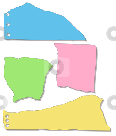 383x450 Peices Of Paper Clipart