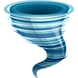 256x256 Tornado Icon, Png Clipart Clipart Panda