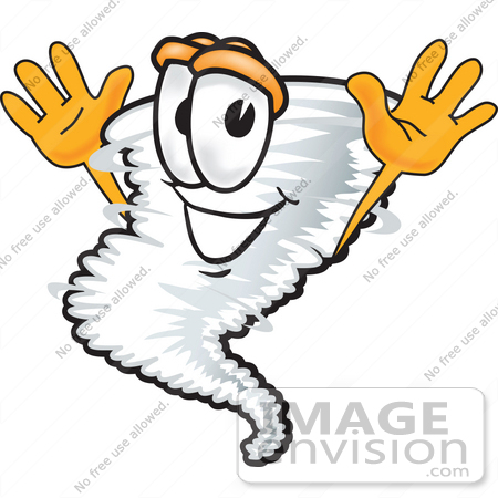 450x450 Clip Art Graphic Of A Jumping Tornado Mascot Character