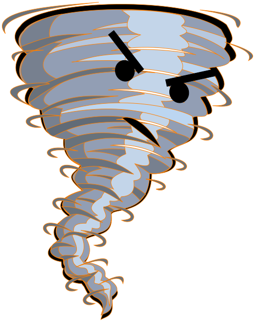 521x658 Tornado Clipart Angry