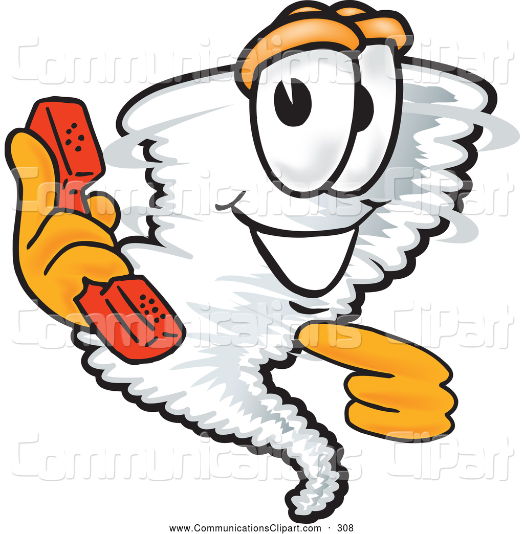 1024x1044 Communication Clipart Of A Friendly Tornado Mascot Cartoon