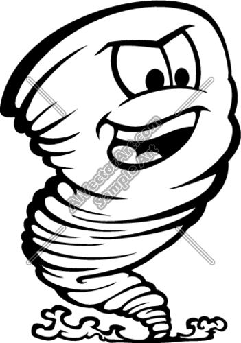 351x500 Tornado Drill Clipart
