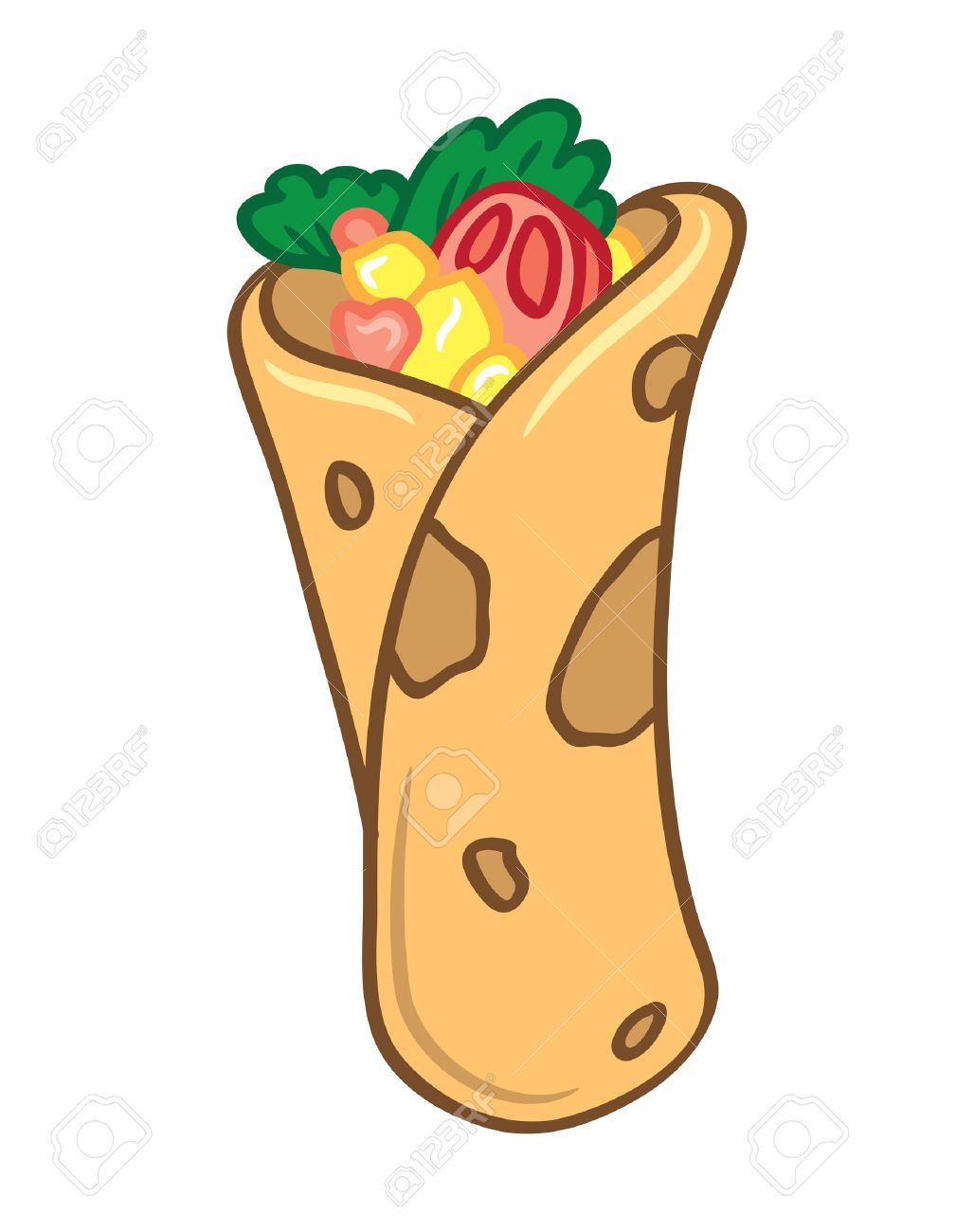1028x1300 Tortilla Clipart Wrap