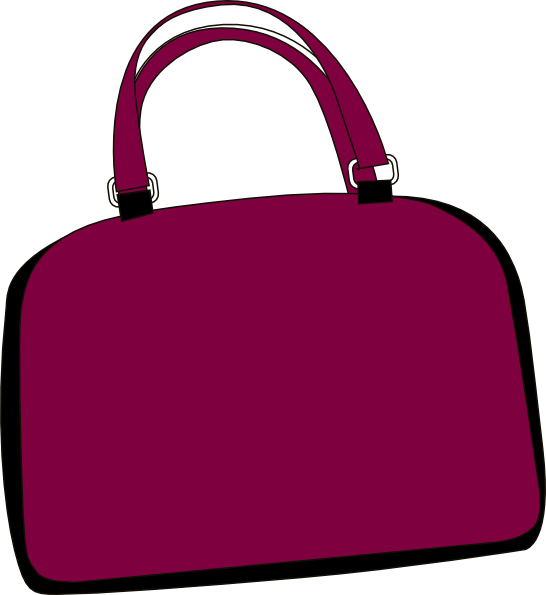 546x595 Bag Clipart Pink Bag