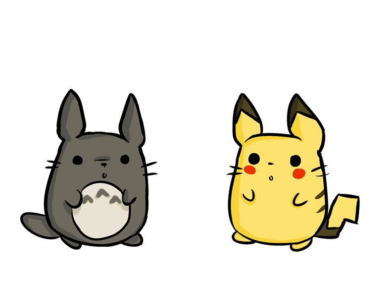 786x567 Cute Halloween Totoro Clipart Collection