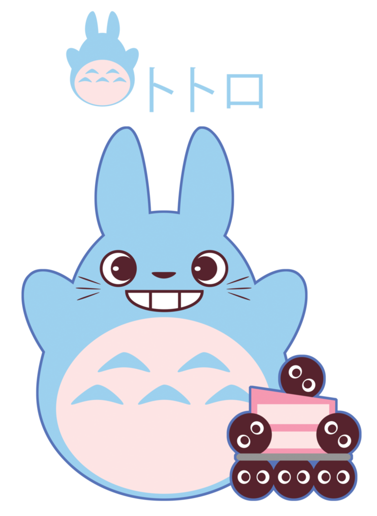 764x1045 Totoro Art Print Made For Pacific Media Expo Totoro (C) Miyazaki