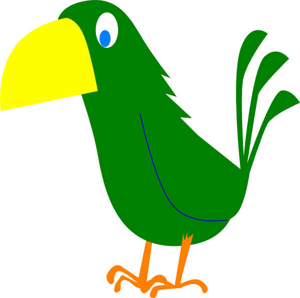 600x595 Toucan Clip Art
