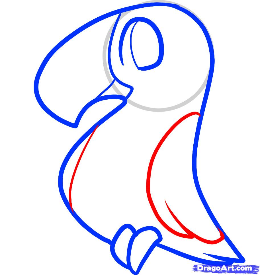 913x966 Cartoon Toucan How To Draw A Toucan Kids Step By Animals