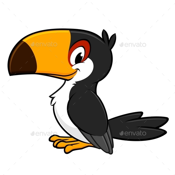 590x590 Cartoon Toucan Cartoon, Design Elements And Illustrations