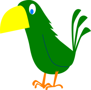 299x297 Toucan Clip Art