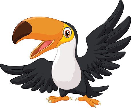456x377 Toucan Clipart