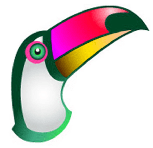 600x578 Toucan Cliparts