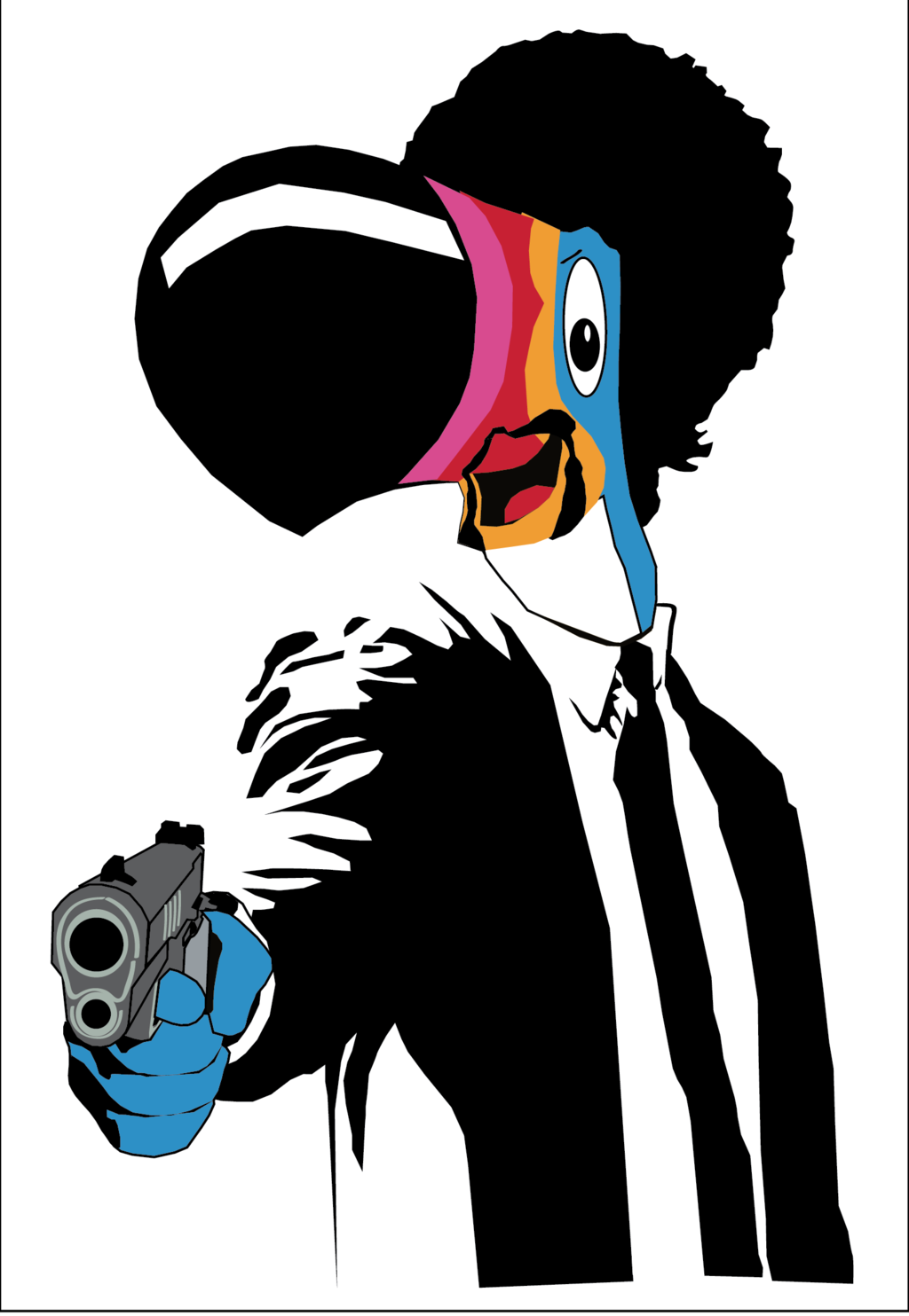 1024x1484 Toucan Sam Jackson By Gongsart
