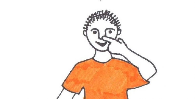 820x420 Touch Nose Clipart