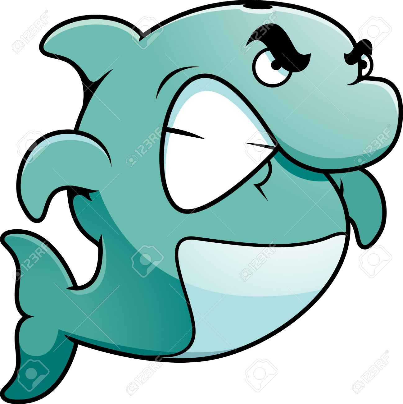 1298x1300 Dolphin Clipart Tough