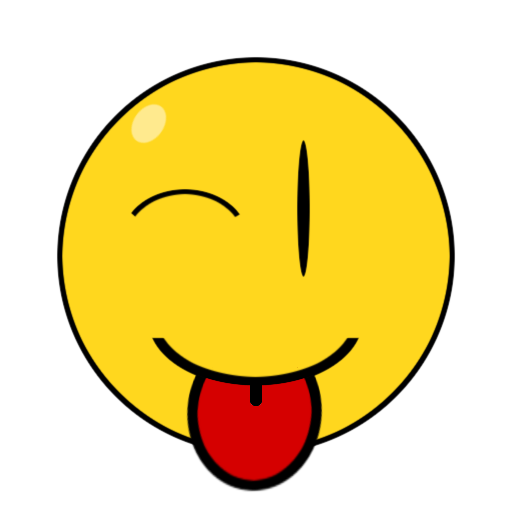 512x512 Smiley Face Sticking Out Tongue Humorous Dispassionate