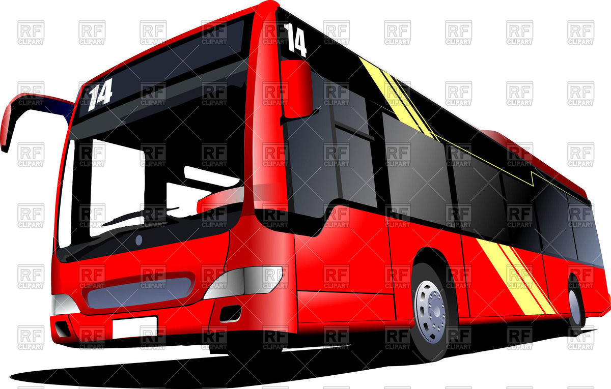 1200x765 Red Tourist Coach