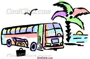 300x196 Tour Bus Clip Art Chadholtz