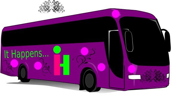 600x333 Purple Tour Bus Clip Art