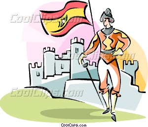 300x258 Conquistador Vector Clip Art