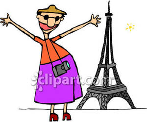 300x249 Eiffel Tower Clipart Tourism