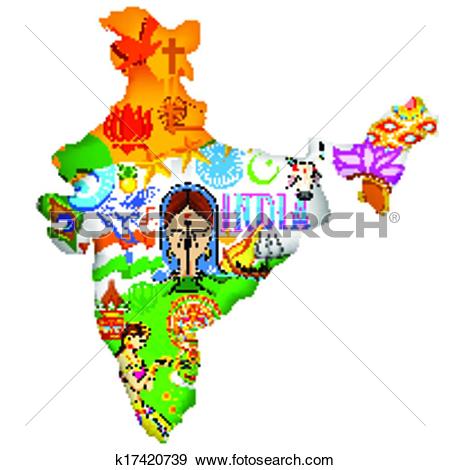 450x470 India Tourism Clipart