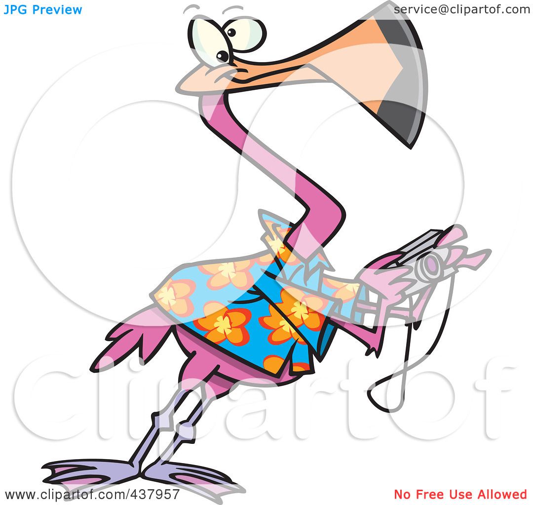 1080x1024 Royalty Free (Rf) Clip Art Illustration Of A Cartoon Tourist