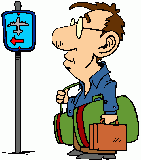 490x556 Suitcase Clipart Tourist