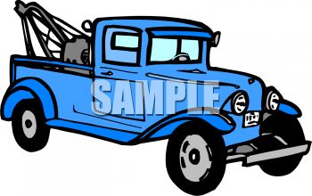 350x220 Vintage Tow Truck