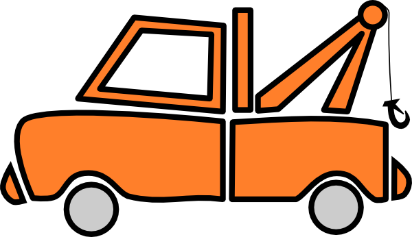 600x346 Tow Truck Clip Art