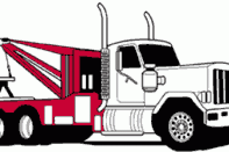 450x300 Big Tow Truck Clip Art
