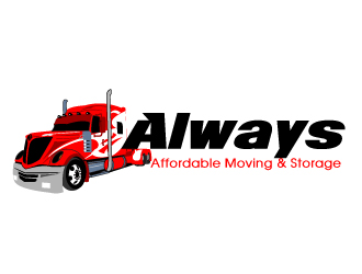 330x250 Always Affordable Moving Amp Storage Logo Design
