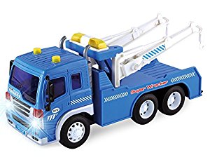 300x231 Friction Powered Wrecker Tow Truck 116 Toy Towing