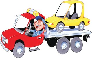 318x200 Tow Truck Car Hc Stock Vectors