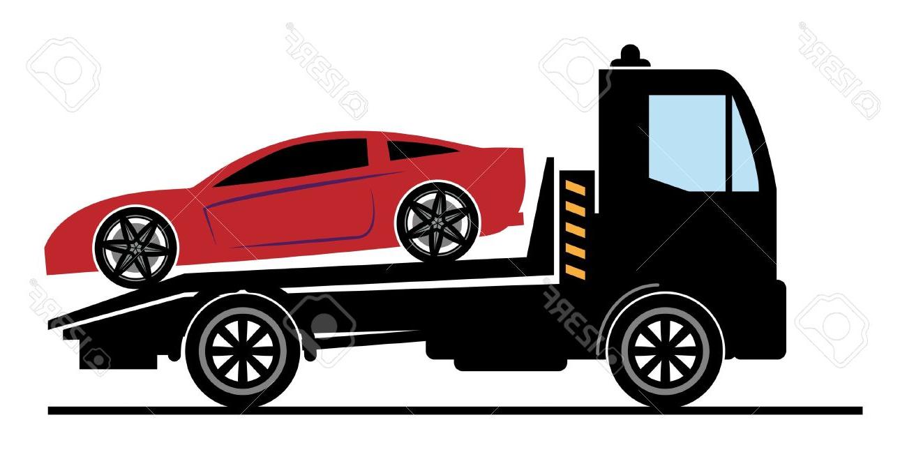 1300x658 Unique Car Salvage And Towing Sign Stock Vector Truck Tow Cdr