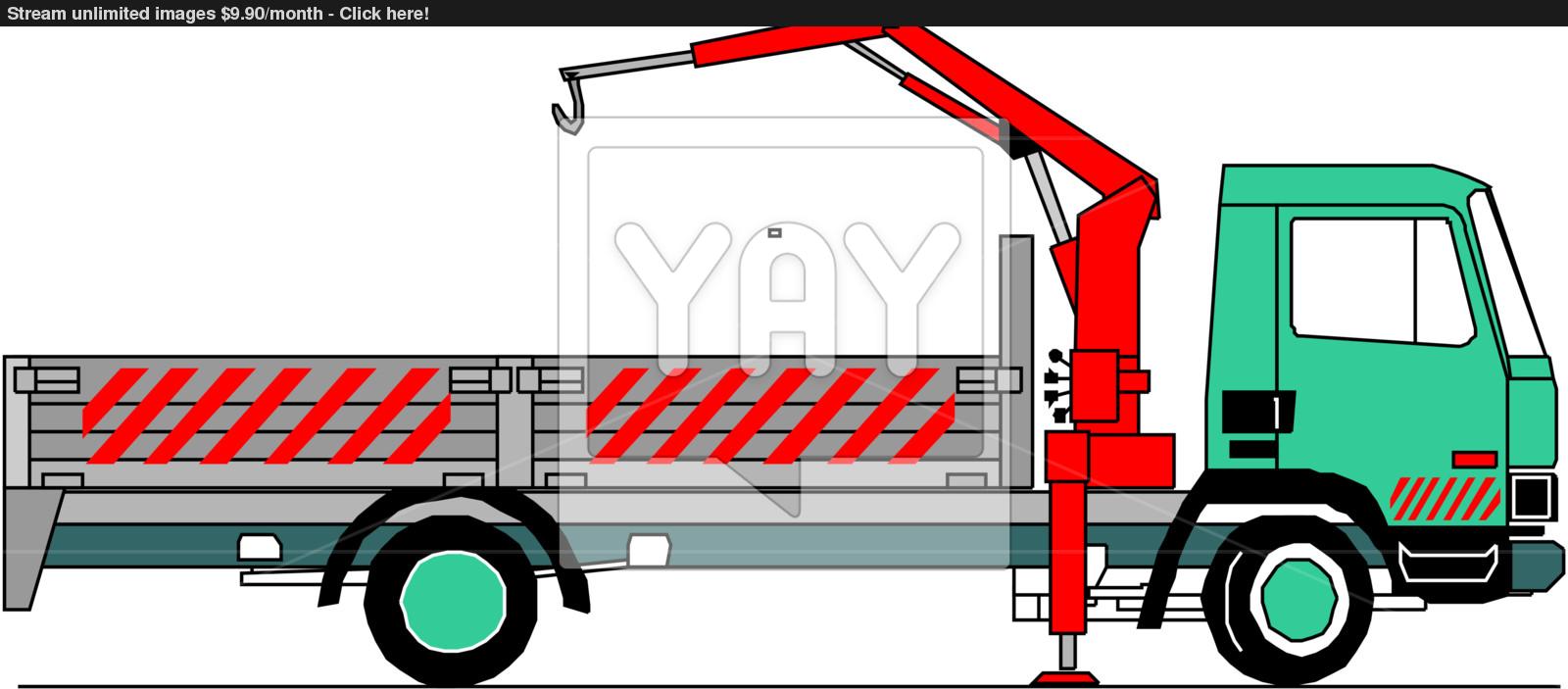 1600x703 Vector Cartoon Tow Truck Vector
