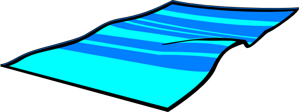 600x226 Beach Towel Clipart