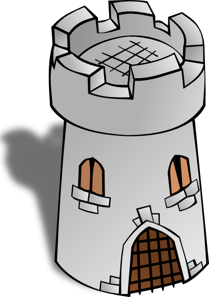 420x597 Round Tower 2 Clip Art