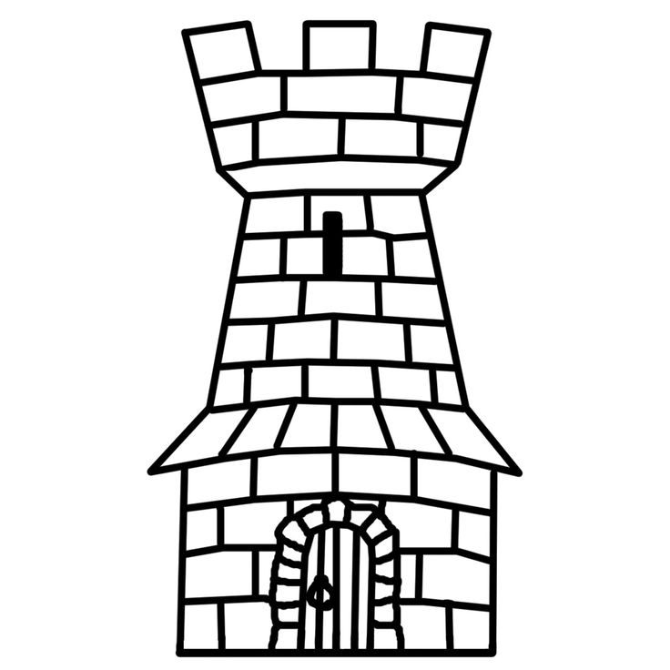 736x736 Tower Clipart Heraldry