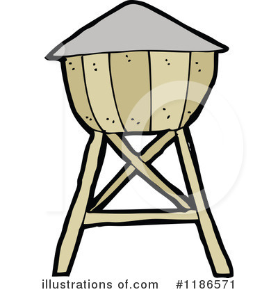 400x420 Water Tower Clipart