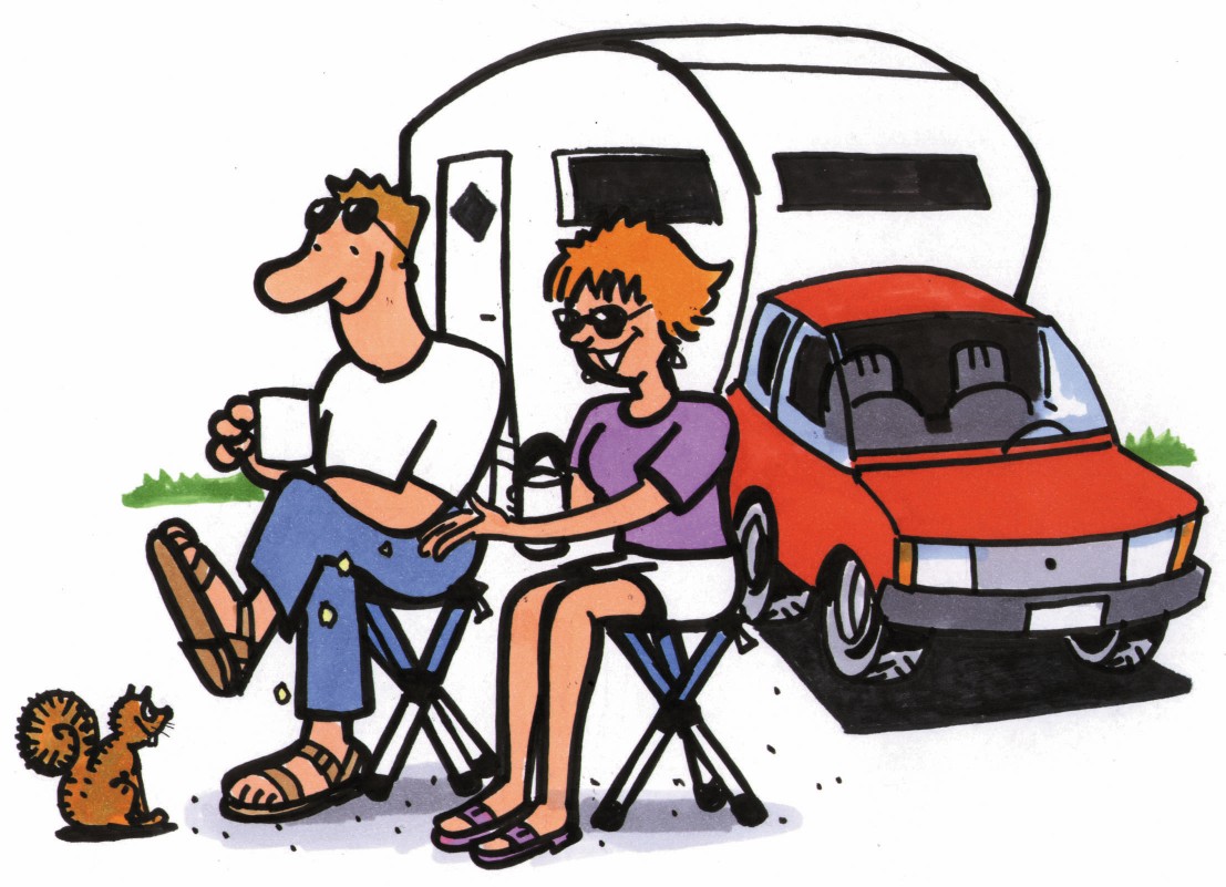 1107x801 Caravan Clipart Cartoon