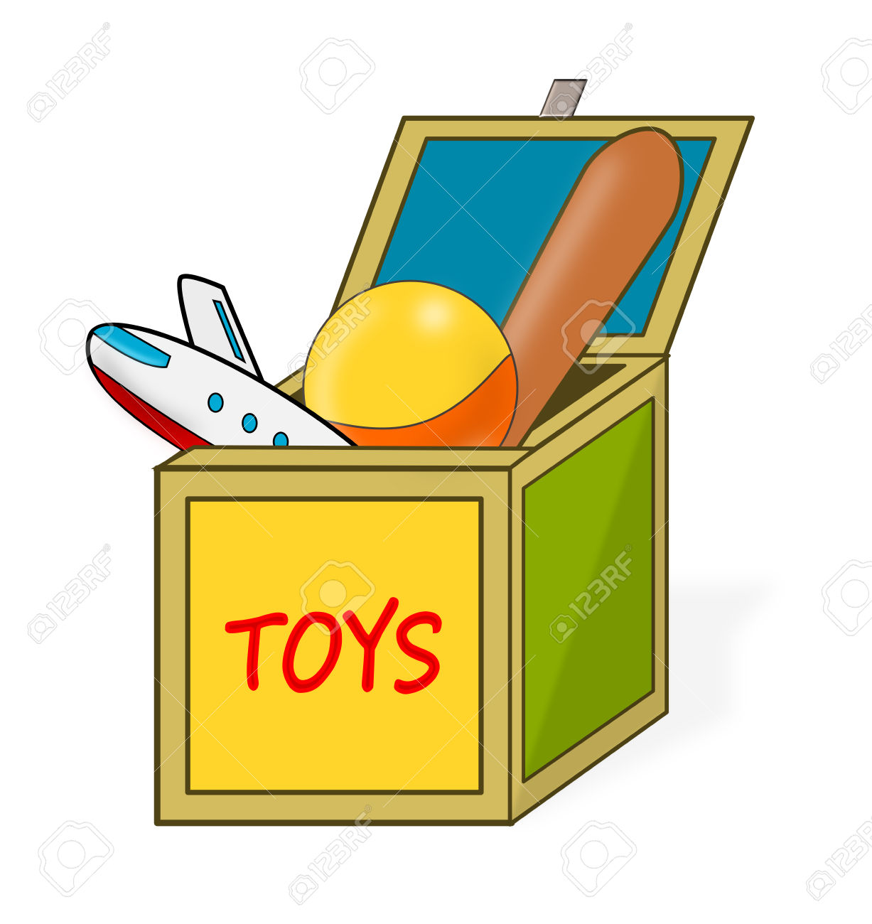 Toy box картинка для детей