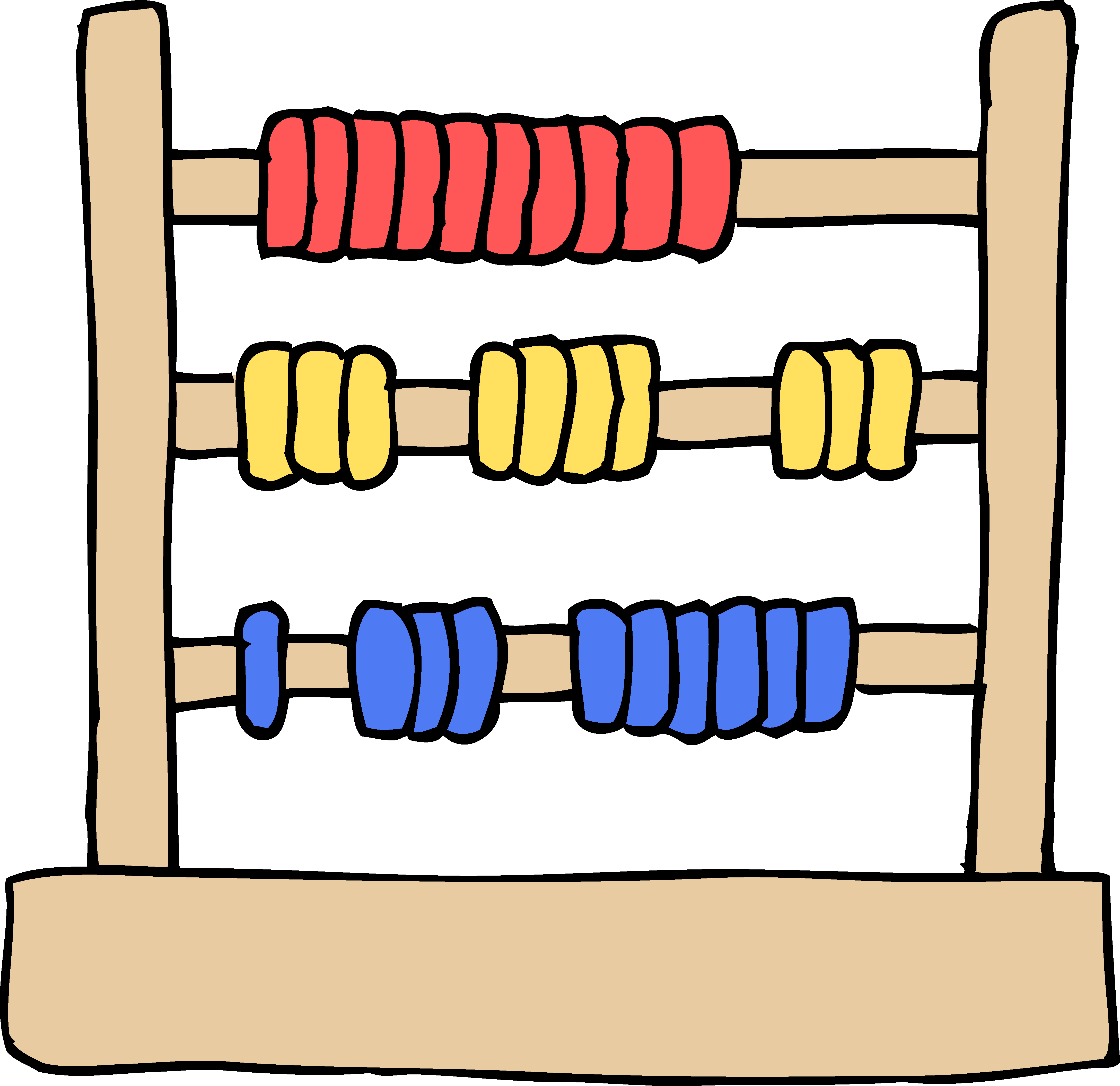 4352x4217 Kids Abacus Toy Clipart