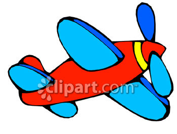 350x265 Royalty Free Clip Art Image A Toy Airplane