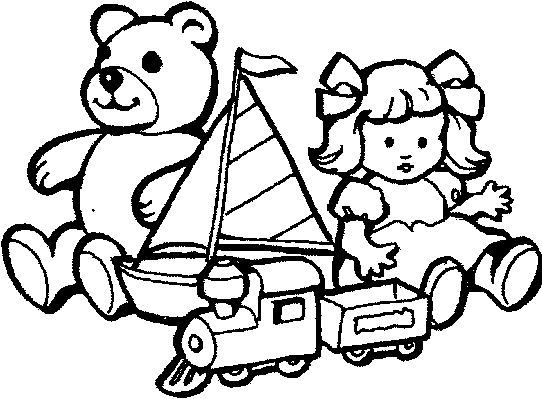 542x399 Tidy Up Toys Clipart
