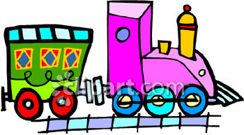 350x193 A Colorful Toy Train