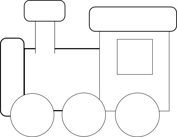 600x467 Caboose Toy Trains Clipart Free Images