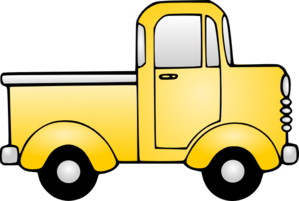 299x201 Old Truck Clip Art
